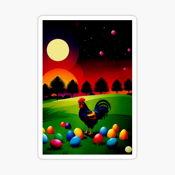 Item preview, A Celebration in Every Shell: The Allure of the Easter Egger designed and sold by ShopieHome.