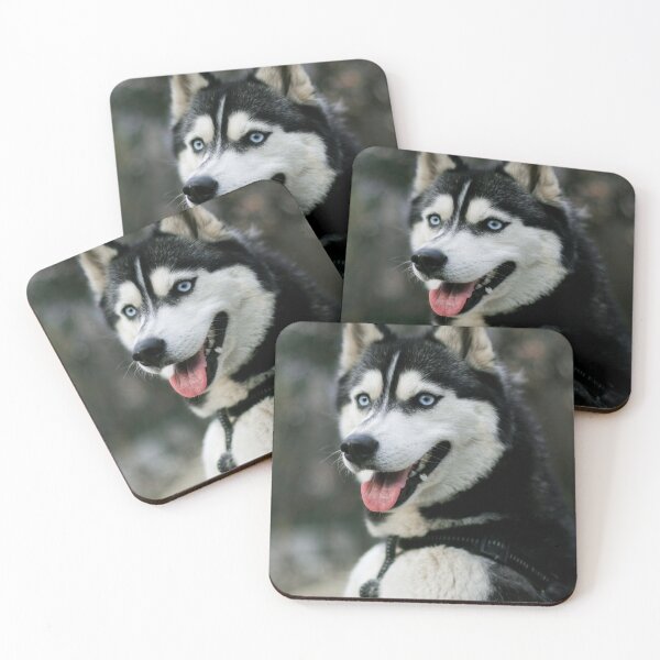 Item preview, Excited Siberian Husky Dog designed and sold by VanGaldo.
