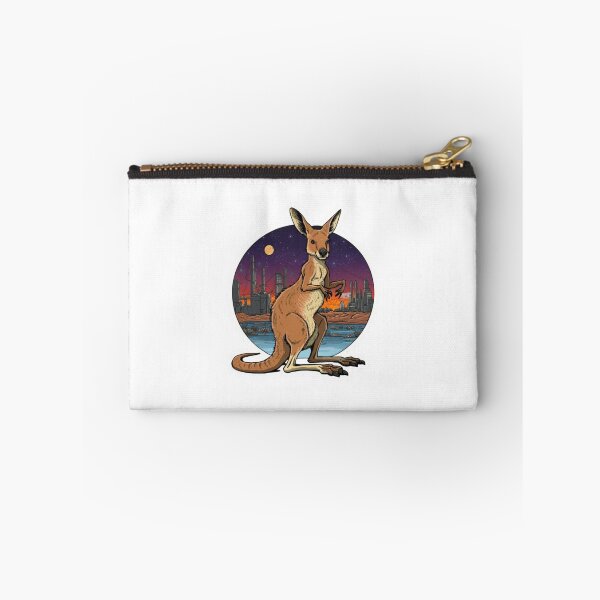 Item preview, The solarpunk Kangaroo sticker designed and sold by spoo-art.