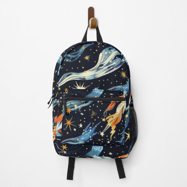 Item preview, Starry Night Sky with Shooting Stars Pattern designed and sold by ImagineCorner.