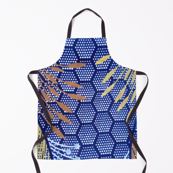 Item preview, Abstract metalic feathers, hexagonal background designed and sold by textileprint.