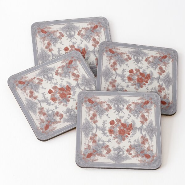 Item preview, Vintage Toile - Delicate Blooms designed and sold by TwentyDreams.