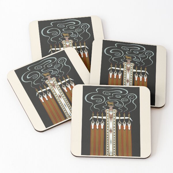 Item preview, Erté - At the Theatre Suite, The Golden Calf designed and sold by elektronen.