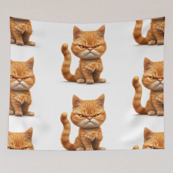 Item preview, Cute Sarcastic Orange Kitten designed and sold by Primprapar.