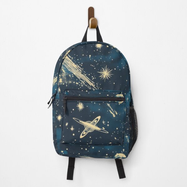 Item preview, Vintage Space Pattern with Celestial Bodies designed and sold by ImagineCorner.