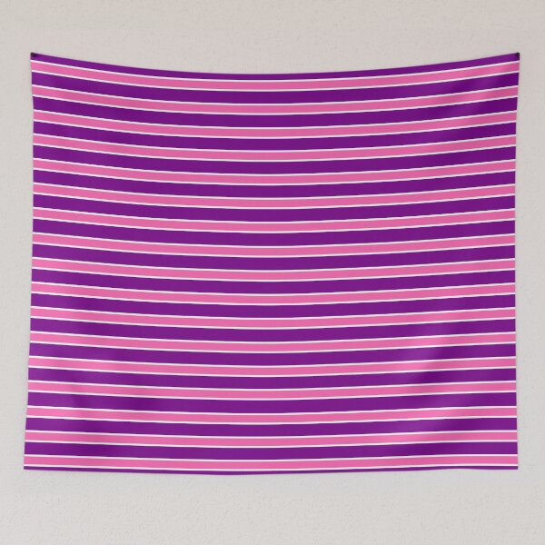 Item preview, Pink Pizzazz & Violet Chic: Breton Stripe Obsession with Pink and Violet Stripes designed and sold by IraNiva.