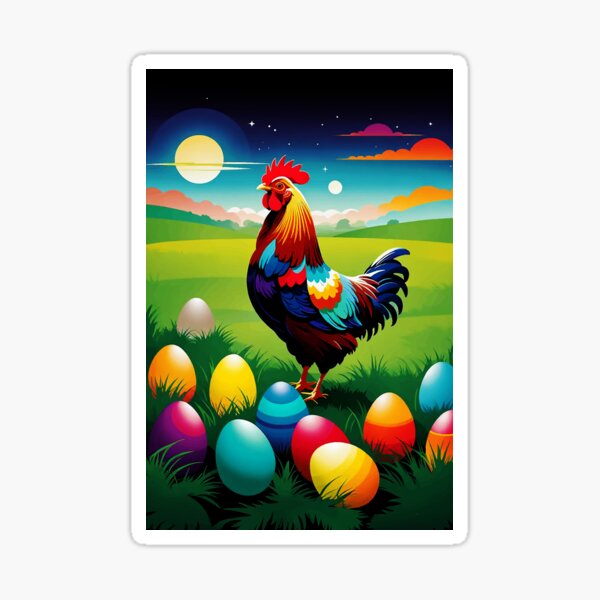 Item preview, America's Own Rainbow Chicken: The History of the Easter Egger designed and sold by ShopieHome.