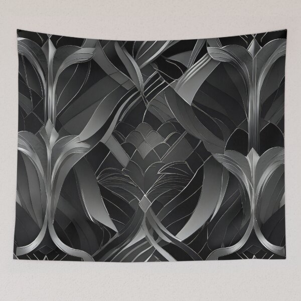 Item preview, Silver art dec design 035 designed and sold by fleesphotos.