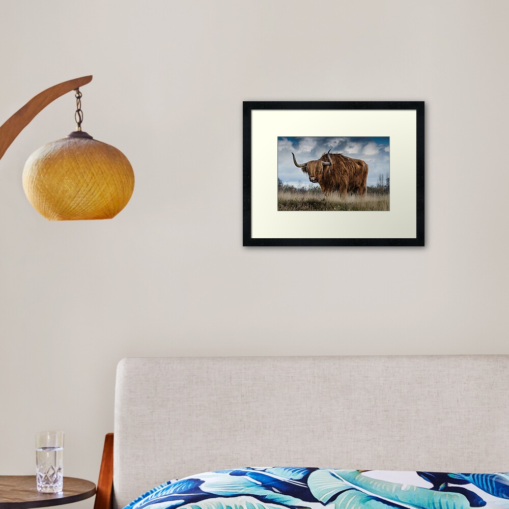 Vista previa del artículo con la obra «Lámina enmarcada», diseñado y vendido por soulwear01.