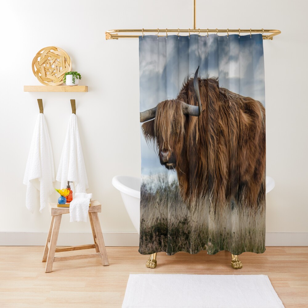 Vista previa del artículo con la obra «Cortina de ducha», diseñado y vendido por soulwear01.