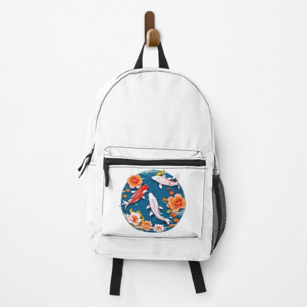 Item preview, Circling Koi Fish Blossom Oasis designed and sold by Tom-Johnson.
