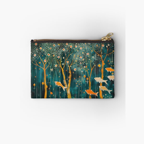 Item preview, A fish swimming in a forest of trees (E 6/10) designed and sold by uone.