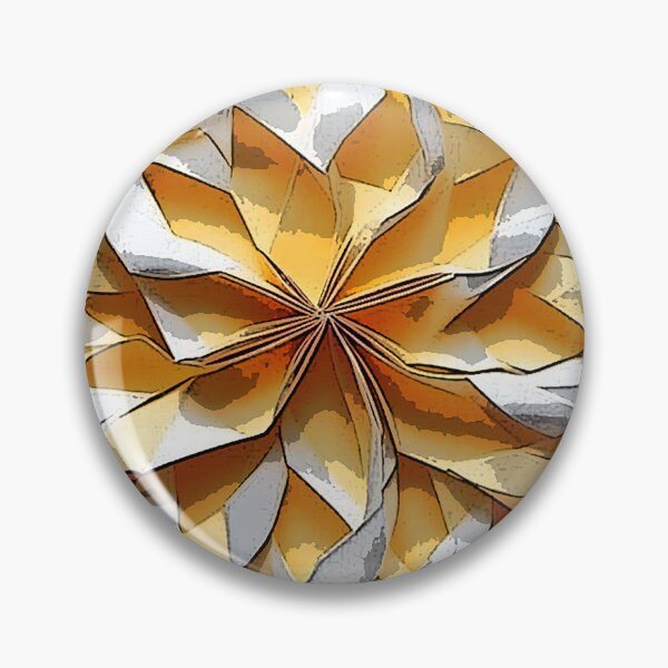 Item preview, Frangipani made from origami designed and sold by ComicJo.