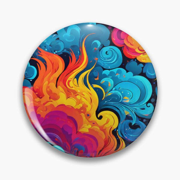 Item preview, Psychedelic Abstract Digital Pattern. designed and sold by Uday24.