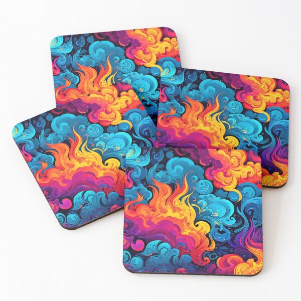 Item preview, Psychedelic Abstract Digital Pattern. designed and sold by Uday24.