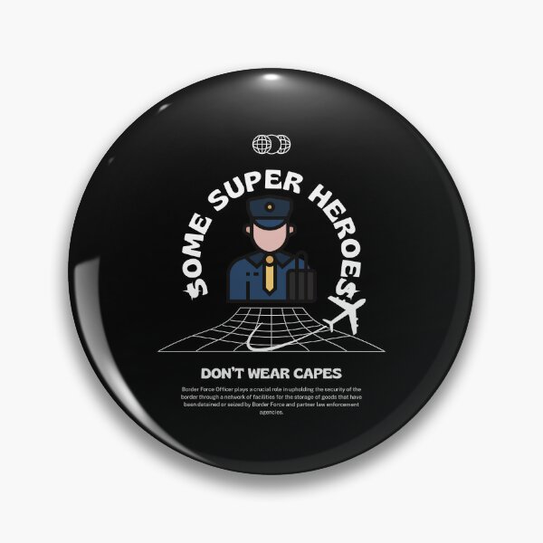 Item preview, Border force officer super heroes designed and sold by santoshputhran.