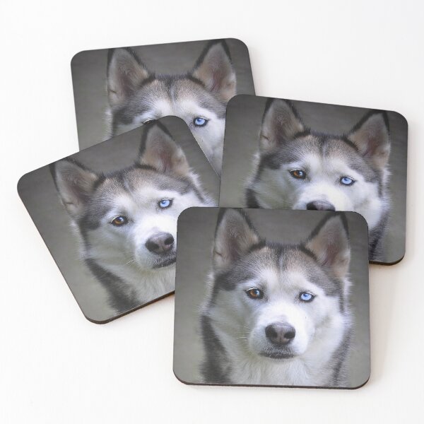 Item preview, Siberian Husky Dog with Heterochromia designed and sold by VanGaldo.