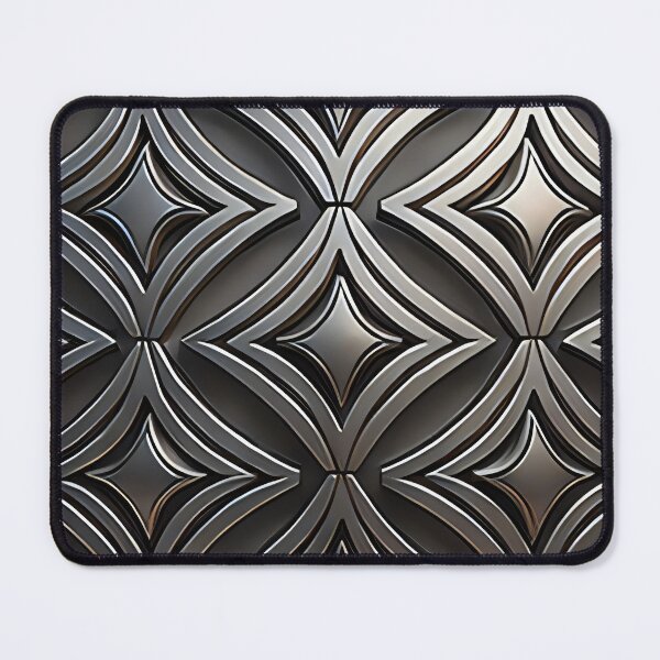 Item preview, silver art deco design 036 designed and sold by fleesphotos.