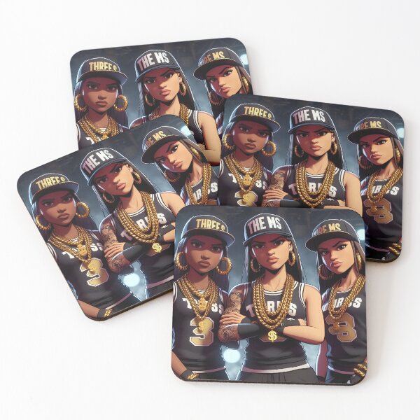 Item preview, hip hop girls designed and sold by MegasLogos.