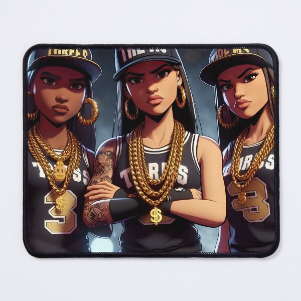 Item preview, hip hop girls designed and sold by MegasLogos.