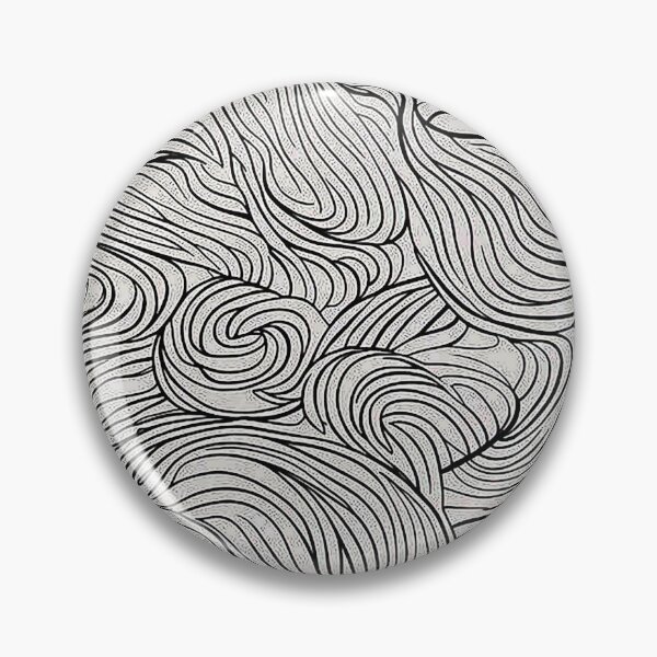 Item preview, Black and White Contour Lines designed and sold by ComicJo.