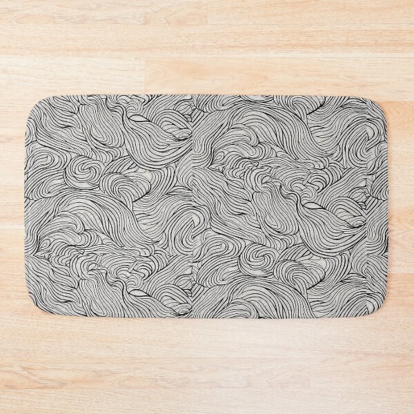 Item preview, Black and White Contour Lines designed and sold by ComicJo.