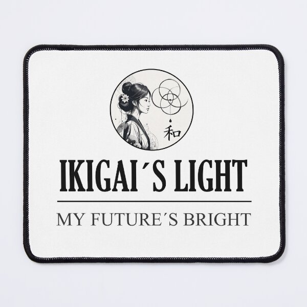 Item preview, Illuminating Life’s Purpose: The Ikigai Minimalist Design designed and sold by MERKSAM.
