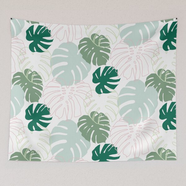 Item preview, Monstera pattern #1 designed and sold by Apleaves.