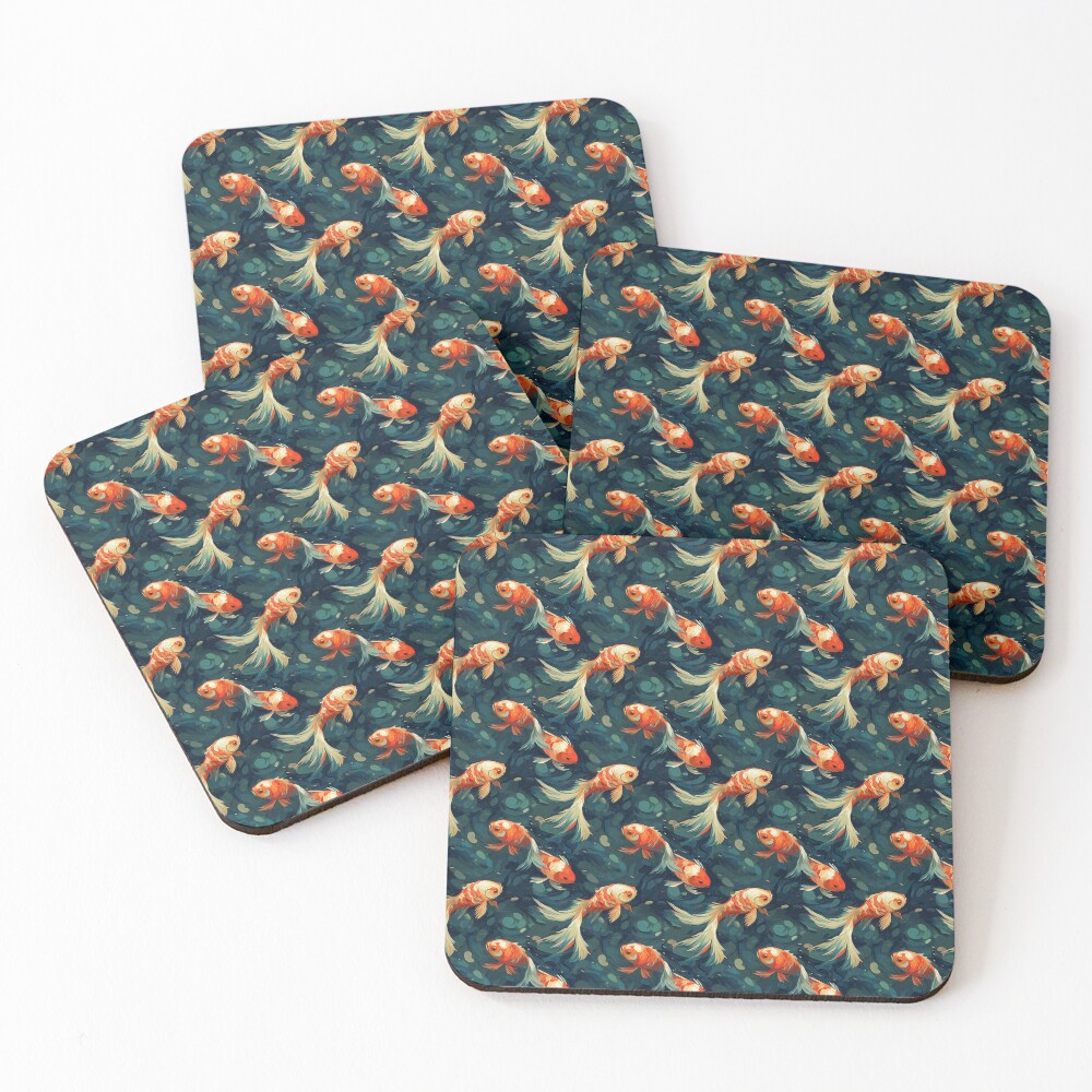 Item preview, Coasters (Set of 4) designed and sold by Hashmiya.