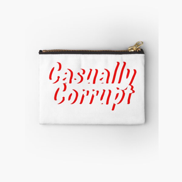 Item preview, Casually Corrupt White/Red designed and sold by CasuallyCorrupt.