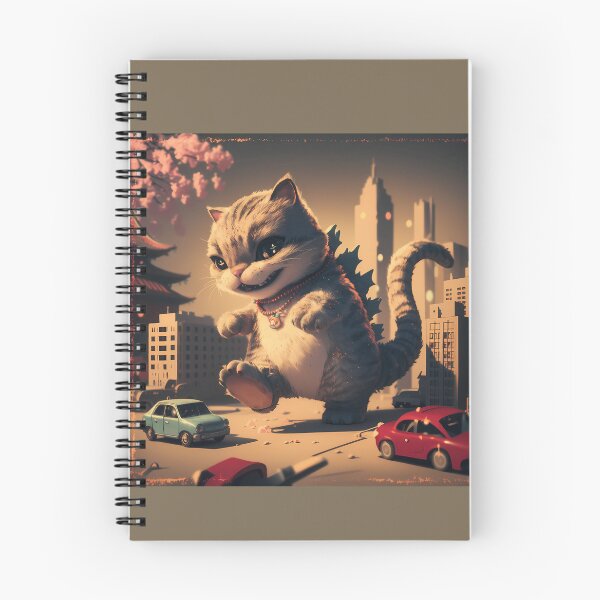 Item preview, Cute Fluffy Giant Monster Catzilla Cat Lover designed and sold by xodom953.