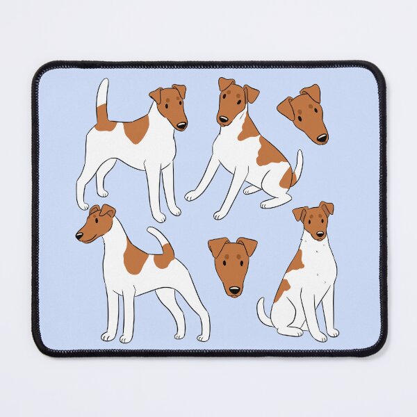 Item preview, Smooth fox terrier dog pattern designed and sold by Yaragold.