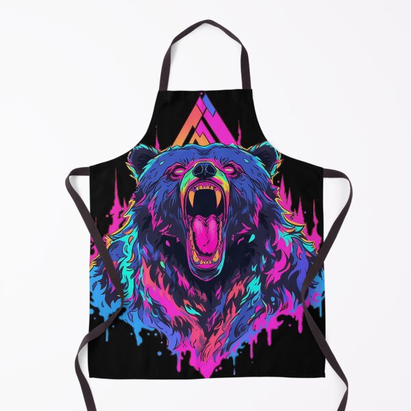 Item preview, bear face wild animal designed and sold by skateras.