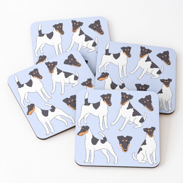 Item preview, Cute Smooth fox terrier dog pattern  designed and sold by Yaragold.