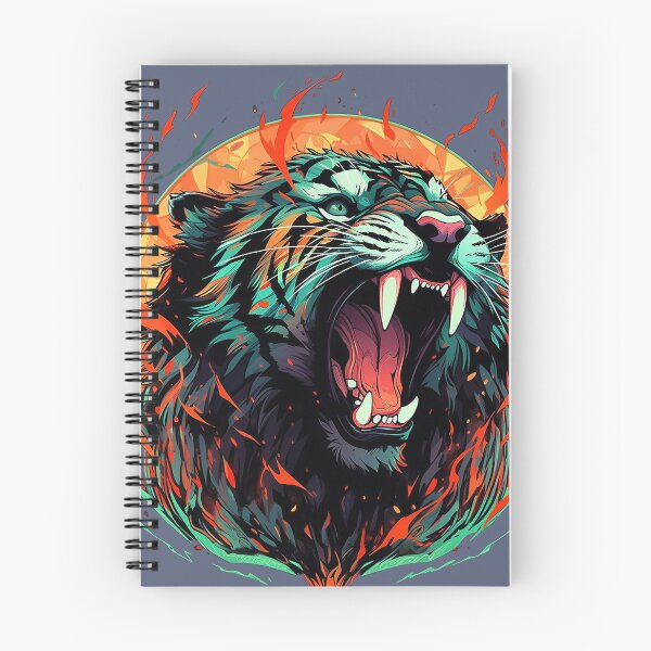 Item preview, wild tiger animal designed and sold by skateras.