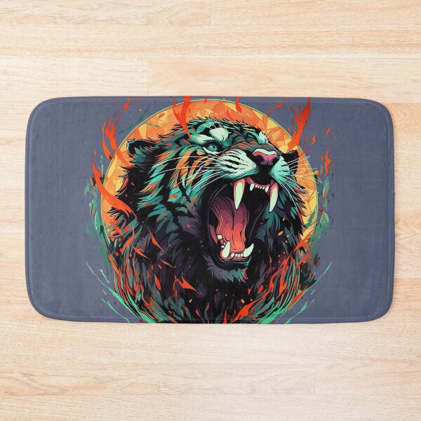 Item preview, wild tiger animal designed and sold by skateras.