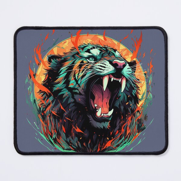 Item preview, wild tiger animal designed and sold by skateras.