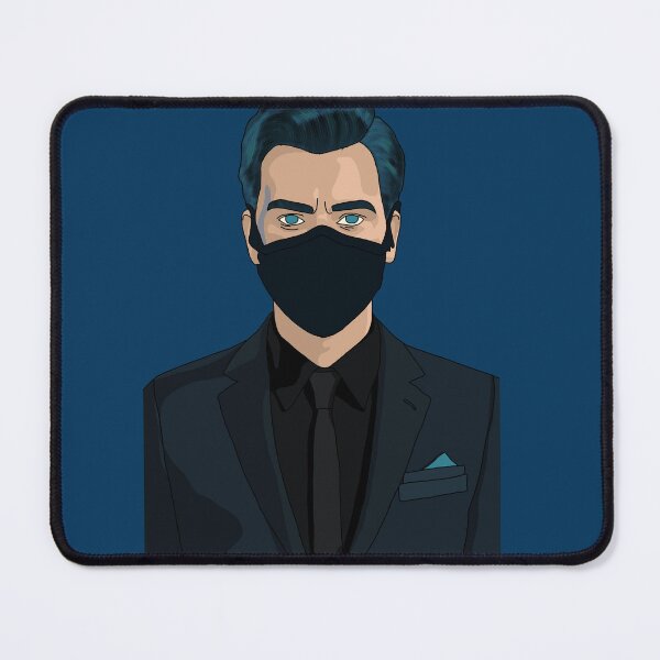 Item preview, Suited man in a mask OC designed and sold by GraveyardKingz.
