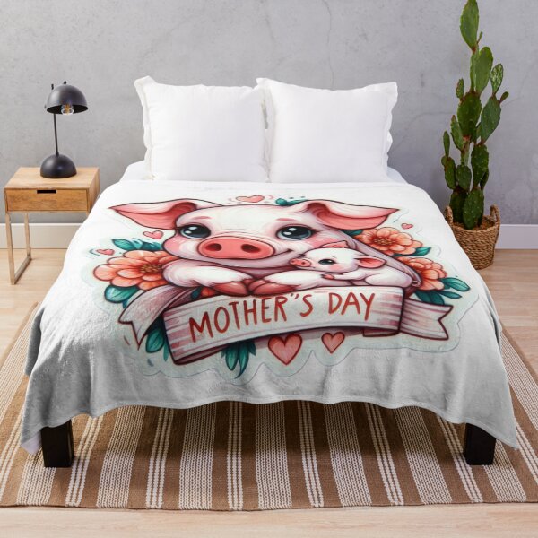 Item preview, Mothers Day Animals Sticker Pig designed and sold by Expressions-Sel.