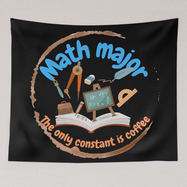 Item preview, math major, the only constant is coffee, funny math designed and sold by NoetherSym.