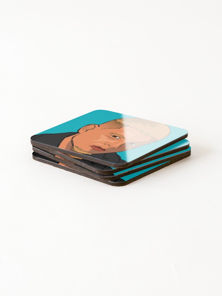 Thumbnail 4 of 5, Coasters (Set of 4), PLK RAPPER Poster designed and sold by Digitalprint95.