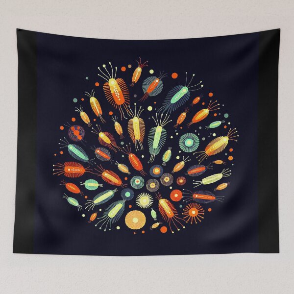 Item preview, Neon Zooplankton Spectacle designed and sold by zzz888.