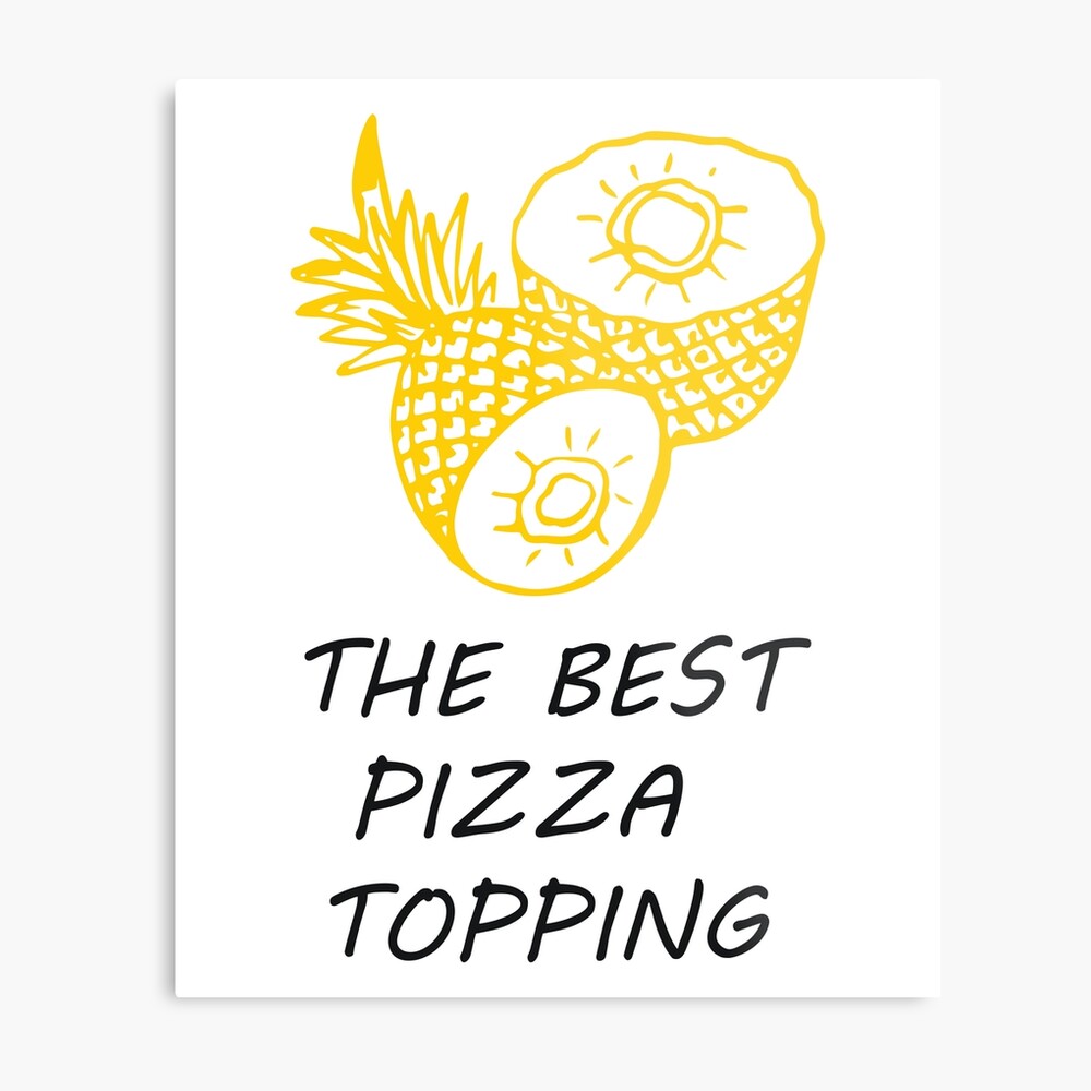 The great pizza topping Metallic Print photo regarding Printable Pizza Toppings identify The perfect pizza topping Steel Print