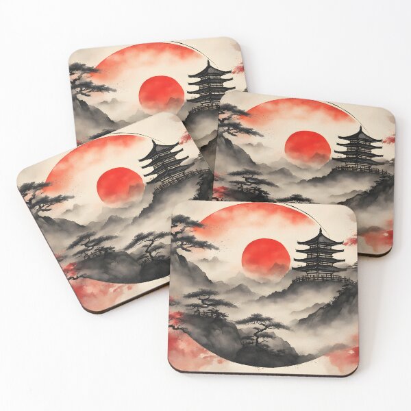 Item preview, Light of Japan: Sketches of an Ancient World designed and sold by NanyJapanArt.