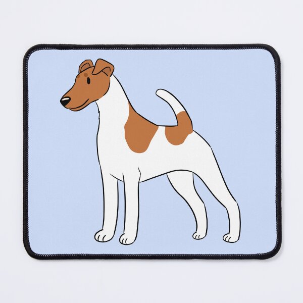 Item preview, Smooth fox terrier dog art designed and sold by Yaragold.