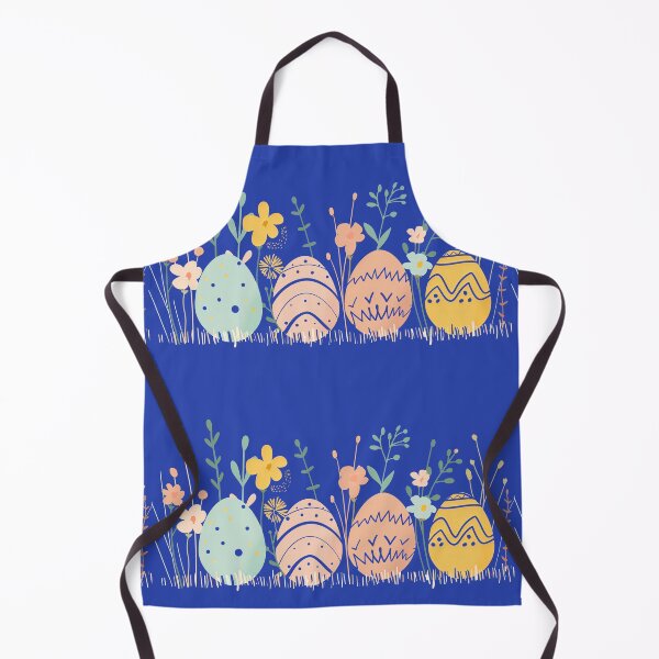 Item preview, Easter eggs and flowers pattern designed and sold by Szkicerka.