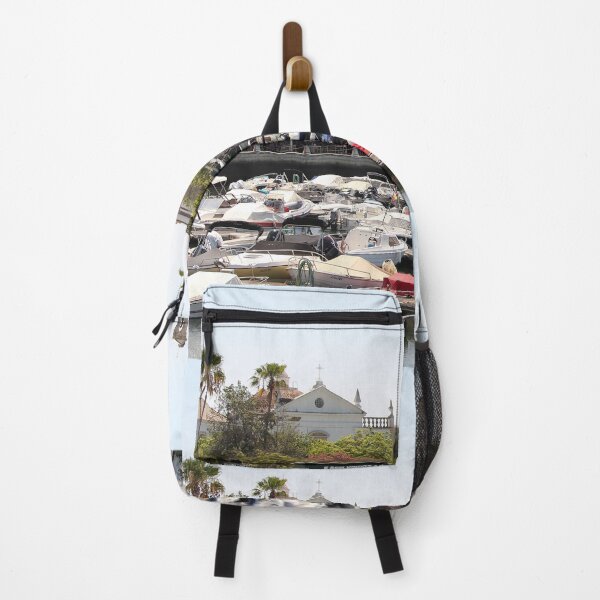 Item preview, Ocupado puerto de Faro barcos Portugal designed and sold by eddiebarronshop.