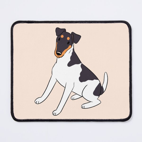Item preview, Smooth fox terrier dog art designed and sold by Yaragold.