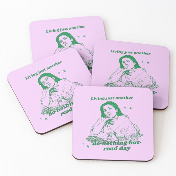 Item preview, Living just another DO-NOTHING-BUT-READ day- For Booknerds designed and sold by The Bookworm Store.