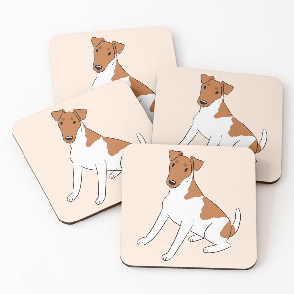 Item preview, Smooth fox terrier dog art designed and sold by Yaragold.